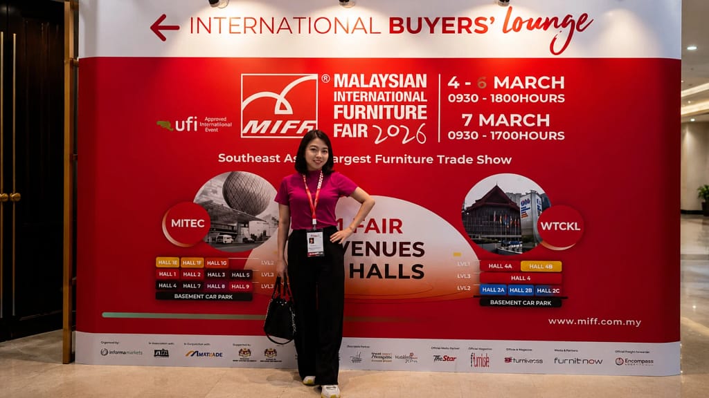 MIFF 2026 Malaysian International Furniture Fair Kuala Lumpur Tiny Art Gala booth at MIFF 2026 in Kuala Lumpur