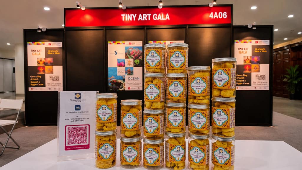 MIFF 2026 Malaysian International Furniture Fair Kuala Lumpur Tiny Art Gala booth at MIFF 2026 in Kuala Lumpur