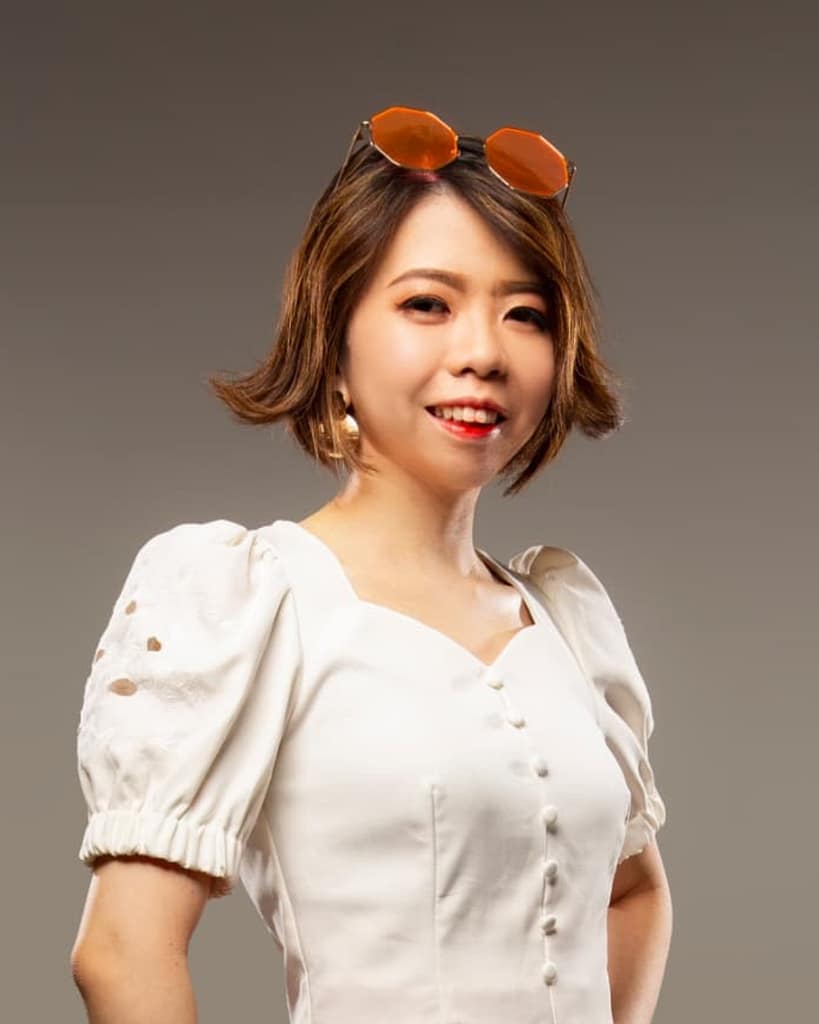 Serah Siew portrait photo for About page